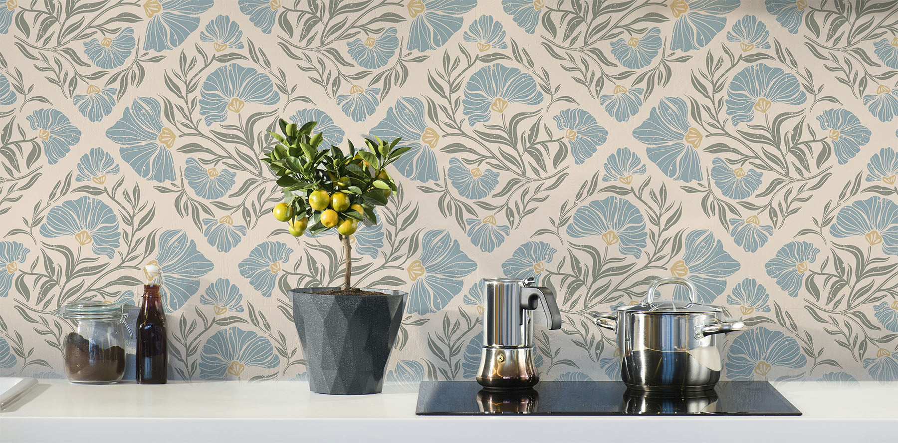 Petals in Print: My Journey into Surface Pattern Design for Wallpaper, Fabric, and Home Décor
