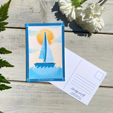 Sunset Sailing | New Brunswick Postcard
