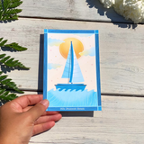Sunset Sailing | New Brunswick Postcard