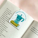Fueled by Coffee & True Crime | Magnetic Bookmark