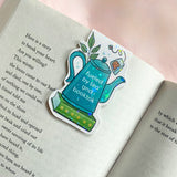 Fueled by Tea and BookTok | Magnetic Bookmark