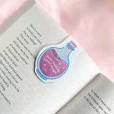 Busy Reading about Magic | Magnetic Bookmark