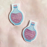 Busy Reading about Magic | Magnetic Bookmark