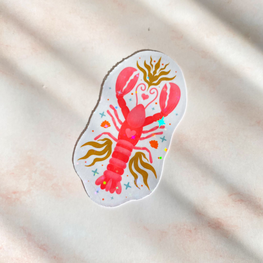 You're My Lobster | New Brunswick Sticker - Cheeky Peach Designs 