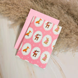 Cozy Woodland Animals Mini Holiday Card