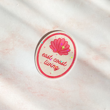 East Coast Living | New Brunswick Sticker - Cheeky Peach Designs 