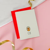 Happy Birthday Wild One Mini Greeting Card