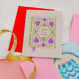 Wishing You a Novel Birthday Mini Greeting Card