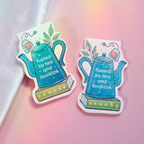 Fueled by Tea and BookTok | Magnetic Bookmark