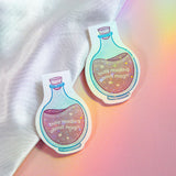 Busy Reading about Magic | Magnetic Bookmark