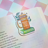 Fueled by Coffee and BookTok | French Press | Magnetic Bookmark