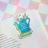 Fueled by Tea and BookTok | Magnetic Bookmark