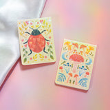 Fungi Fantasy | Mushroom Magnetic Bookmark