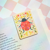 Ladybug in the Garden | Magnetic Bookmark