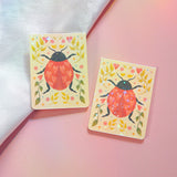 Ladybug in the Garden | Magnetic Bookmark