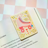 Flower Power Rollerblade | Magnetic Bookmark