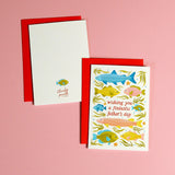 Fintastic Father's Day | Father's Day | Mini Greeting Card