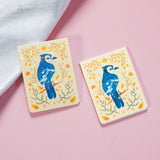 Woodland Bluejay | Magnetic Bookmark