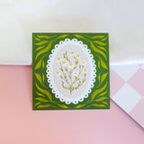 Calm with Chamomile Mini Art Print (4"x4")