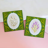 Calm with Chamomile Mini Art Print (4"x4")