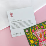 Morning Coffee Rituals Mini Art Print (4"x4")