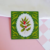 Grounded in Coffee Mini Art Print (4"x4")