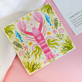 Lobster’s Still Waters Mini Art Print (4"x4")