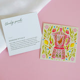 Morning Coffee Rituals Mini Art Print (4"x4")