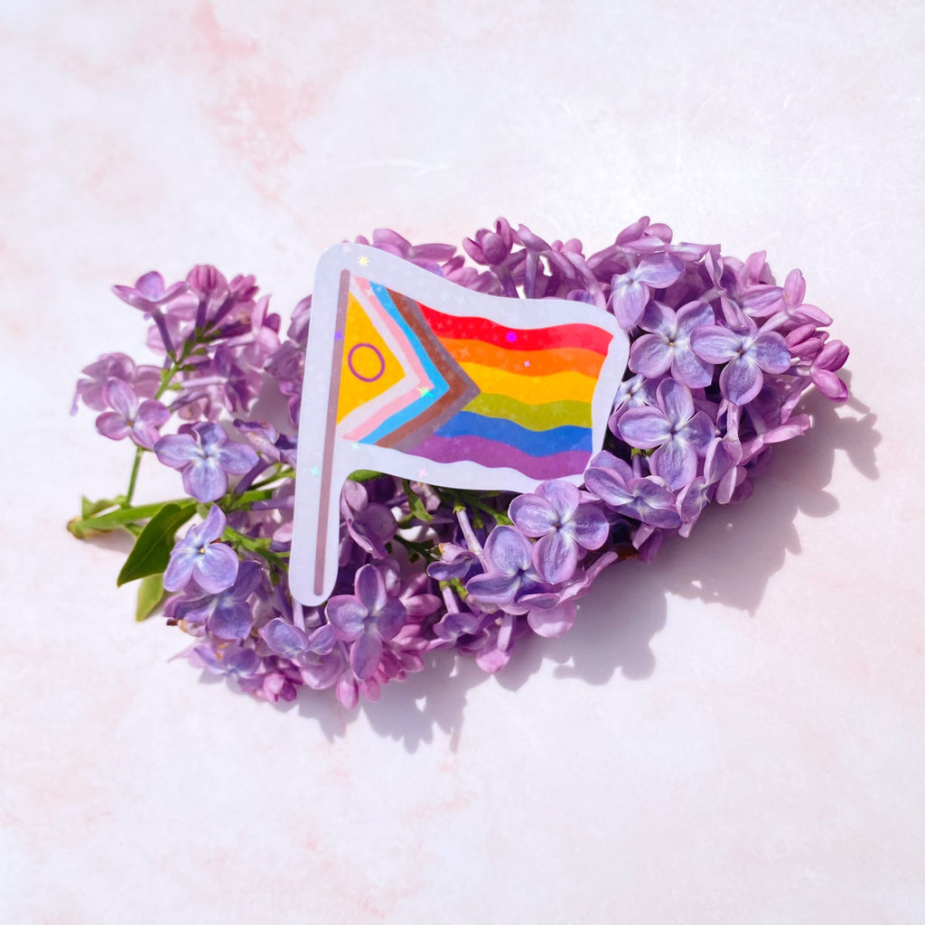 Hooray Pride Flag | Pride Sticker - Cheeky Peach Designs 