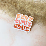 Self Love Club Sticker - Cheeky Peach Designs 