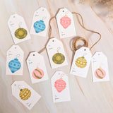 Holiday Ornaments Gift Tags (Set of 10)