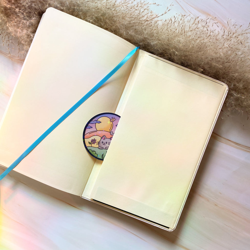 Dreamer Moon Journal | Hard Cover | Notebook - Cheeky Peach Designs 