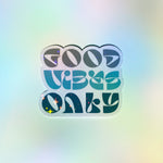 Good Vibes Only Sticker - Cheeky Peach Designs 