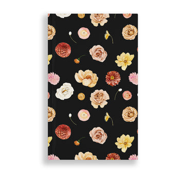 Moonlight Garden Party Notebook | Journal - Cheeky Peach Designs 