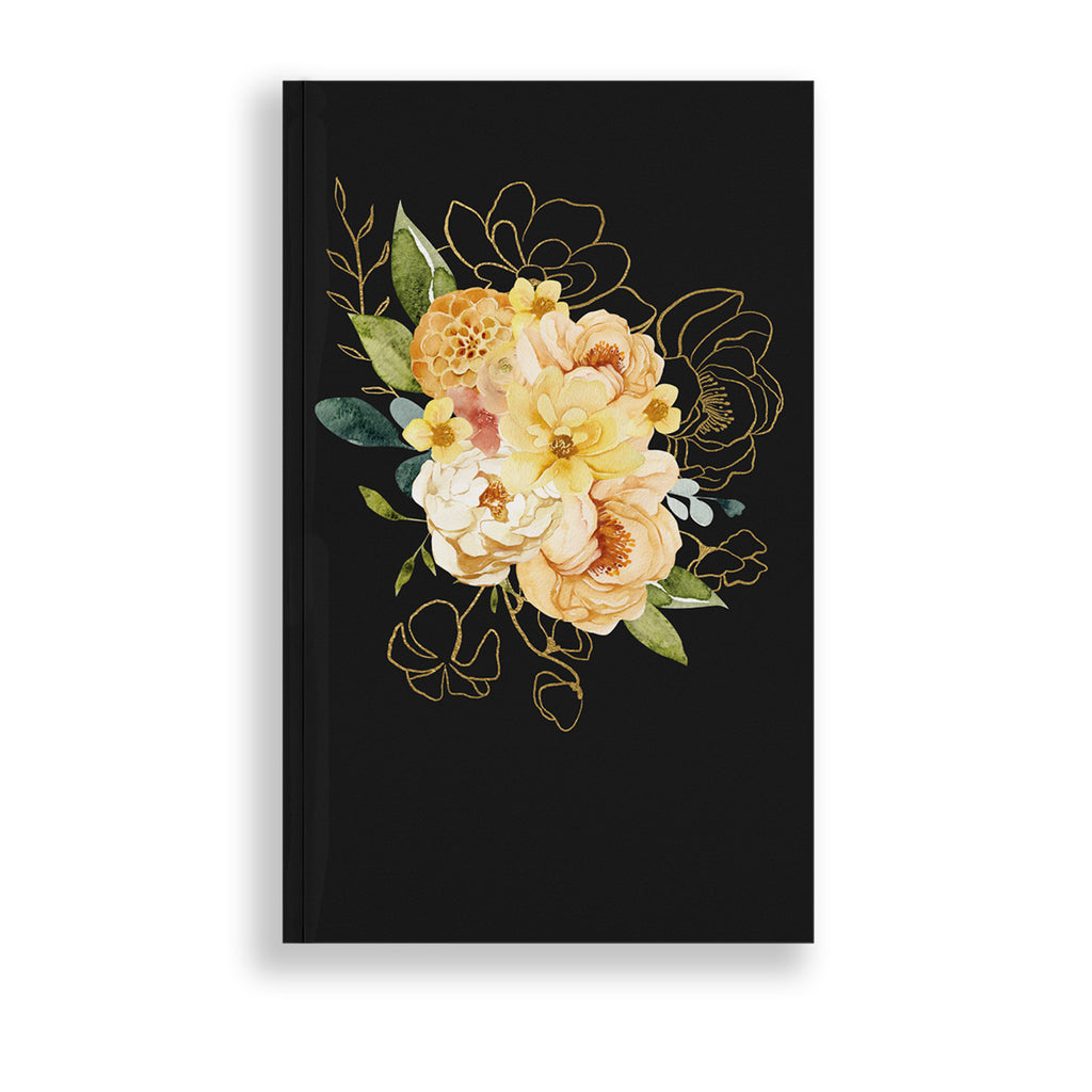 Self Growth Floral Notebook | Journal - Cheeky Peach Designs 