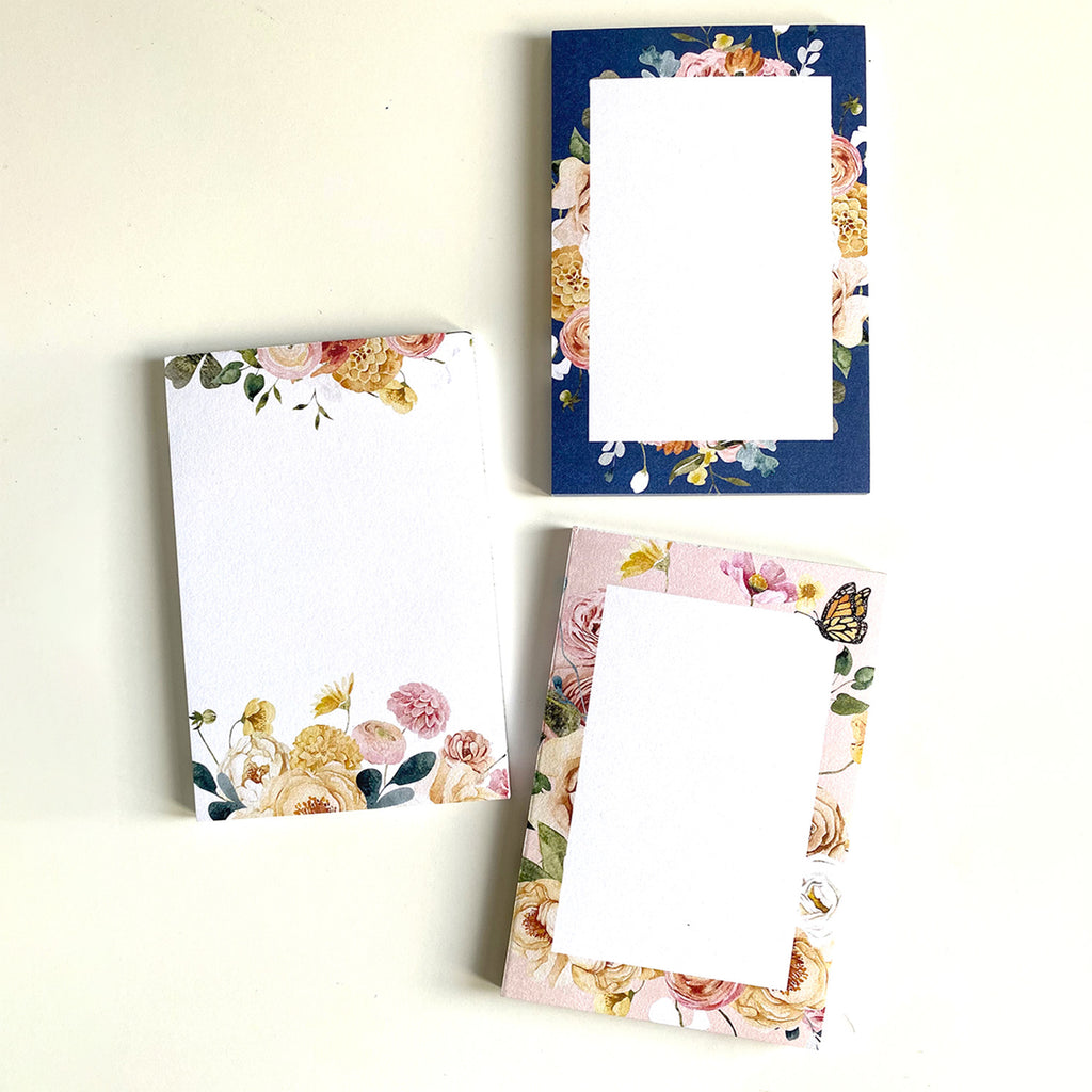 Garden Dusk Notepad | 4"x6" - Cheeky Peach Designs 