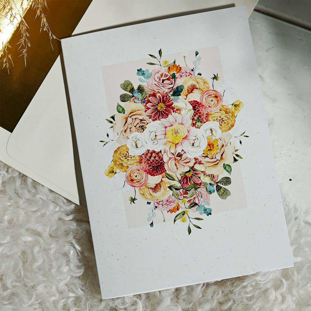 Floral Garden Card Pack - Cheeky Peach Designs 