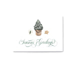 Elegant Holiday Card Pack - Cheeky Peach Designs 